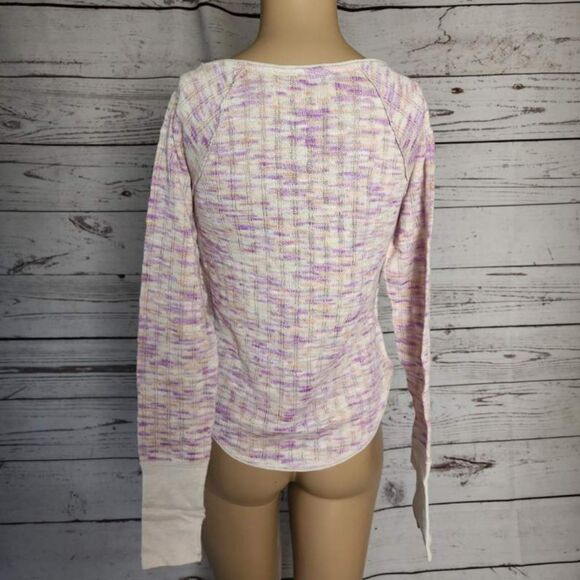 Free People Spaced Out Long Sleeve Shirt Small NWT - Picture 9 of 10